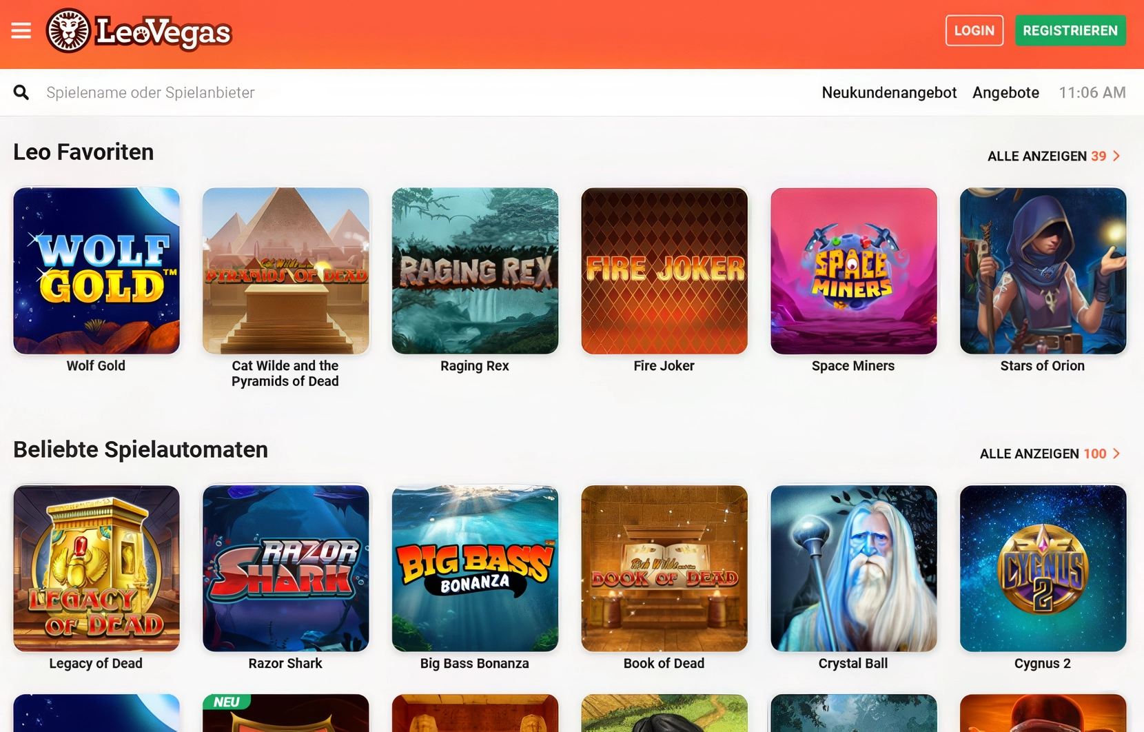 LeoVegas – Sichere Zahlungen mit PayPal, PaysafeCard und Co.