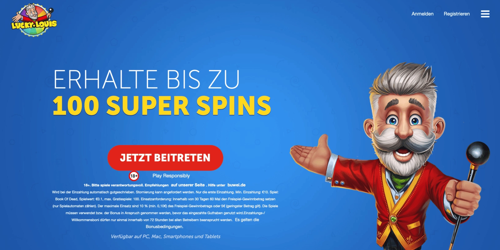 Lucky Louis Casino: Mehr als 3.000 Slots & ein umfangreiches VIP-Programm